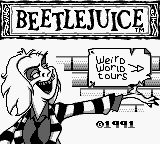 Beetlejuice (USA) Title Screen